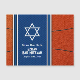 Bar Azul Laranja de Basquete Mitzvah Data de Salva