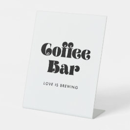 Bar De Café De Script Retroativo Vintage