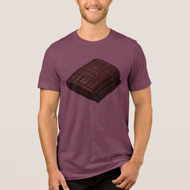 Bar de chocolate Bella+Canvas (Frente)
