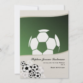 Bar de Convite para Futebol Mitzvah