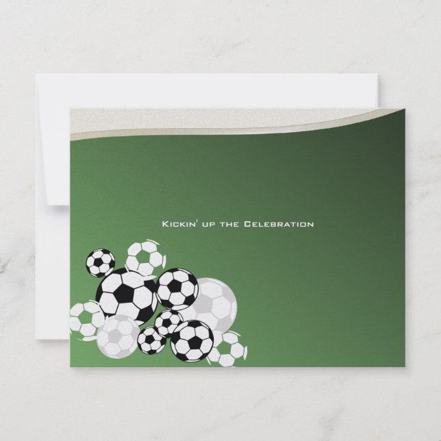 Bar de Convite para Futebol Mitzvah (Frente)