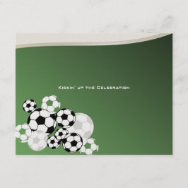 Bar de Convite para Futebol Mitzvah