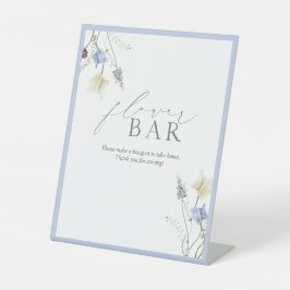 Bar de Flor Chá de panela de Flor Azul Dusty