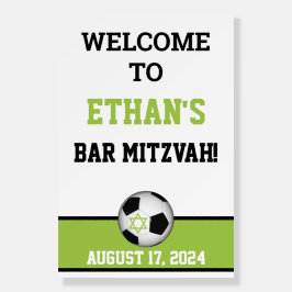 Bar de futebol Mitzvah Bem-vindo