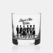 Bar de Homens e Licor Bourbon Scotch / Homens Negr