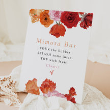 Bar de Mimosa de Prosecco Floral MAX Bright