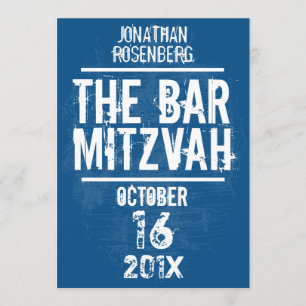 Bar de Rock Mitzvah Convite para Todos os Tipos em