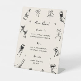 Bar do cilindro de pino desenhado à mão