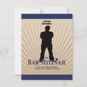 Bar do Movie Star Mitzvah RSVP Resposta do Marinho