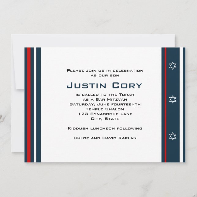 Bar Esportivo Mitzvah Convite Baseball (Frente)