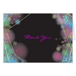 BAR LASER GLOW Bat Mitzvah Dobrou o Cartões de agr