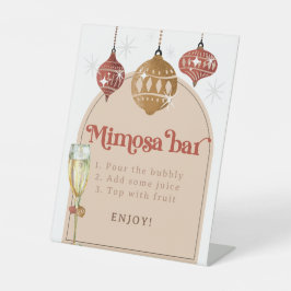 Bar Mimosa Borracha Retro Bauble Bridal