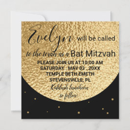 Bar Mitzvah fora deste Convite da Praça Mundial