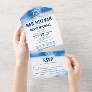 Bar Mitzvah Moderna Tipografia do Marinho Tipograf