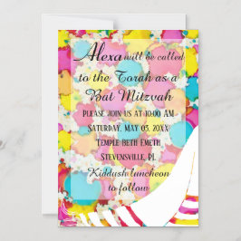 Bar ou Bat Mitzvah Magnético Convite de festas 2