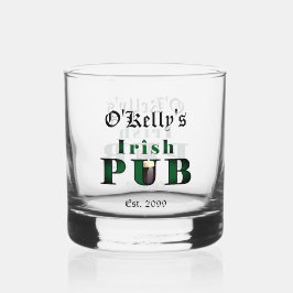 Bar Pub Irlandês Whiskey Rock Drinkware