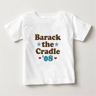 Barack a camisa do bebê T de Obama do berço 08