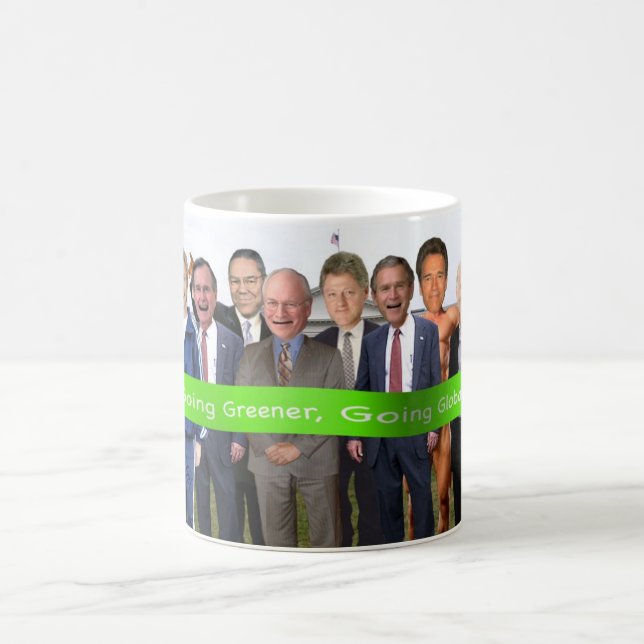 Barack das idades - caneca global indo mais verde (Centro)