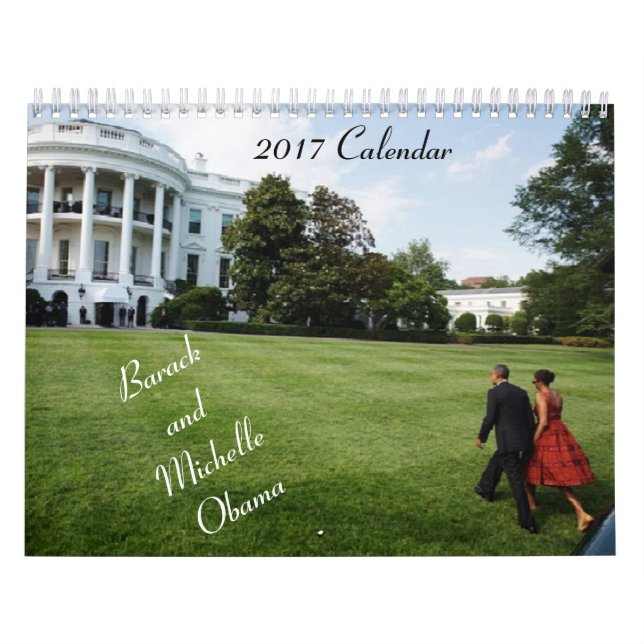 Barack e Michelle 2017 - calendário (Capa)