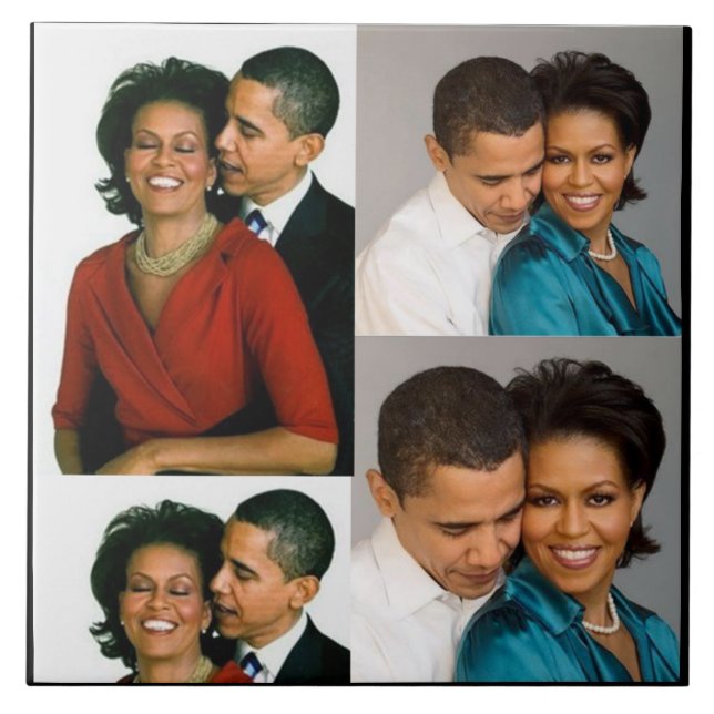 BARACK E MICHELLE OBAMA (Frente)