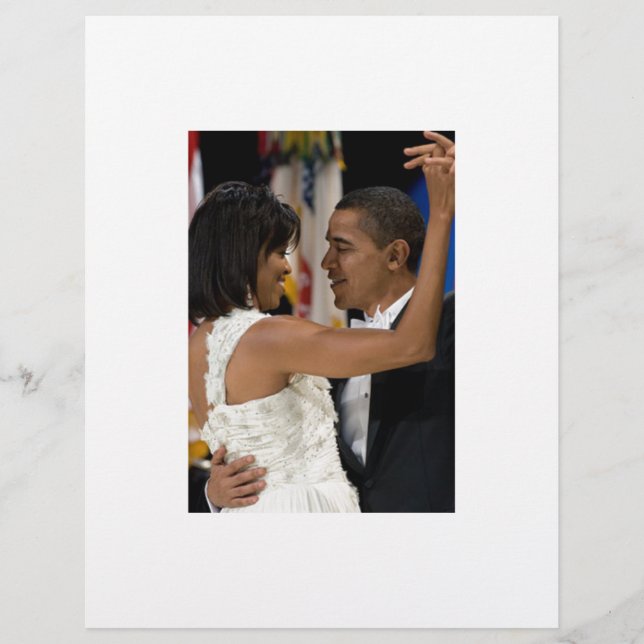 Barack e Michelle Obama (Frente)
