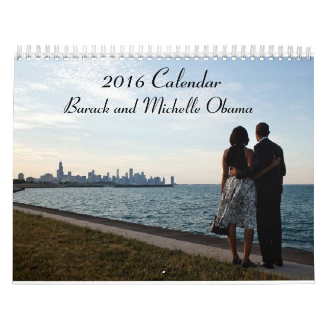Barack e Michelle Obama 2016 - Calendário (Capa)