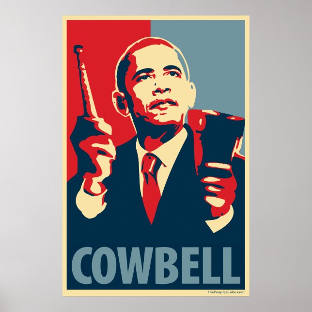 Barack Obama - campainha: Poster OHP (Frente)