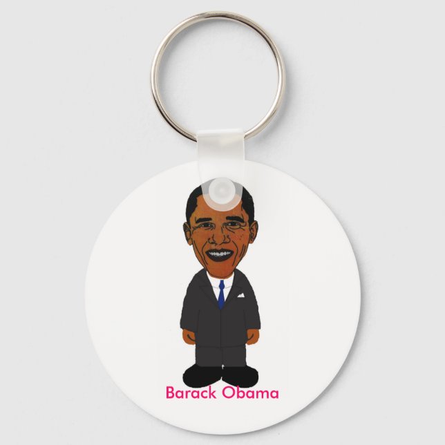 Barack Obama chaveiro (Frente)