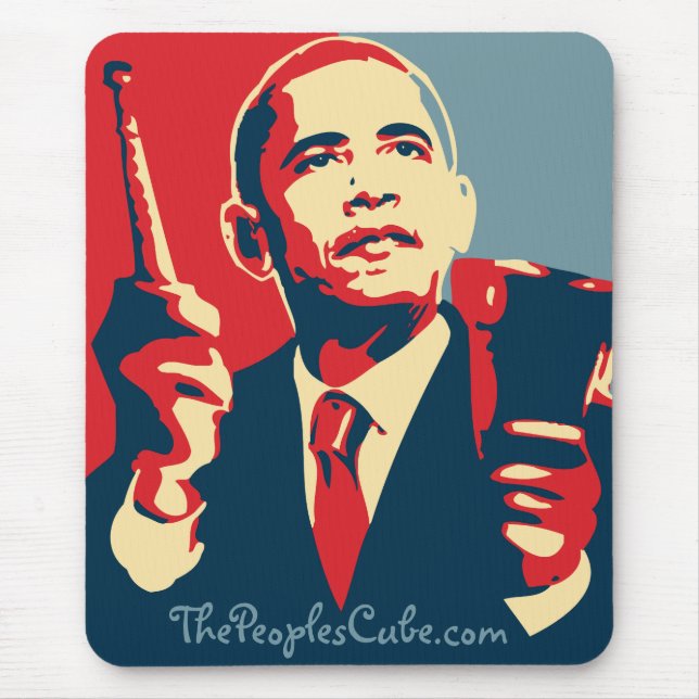 Barack Obama - Cowbell: OHP Mousepad (Frente)