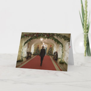 Barack Obama Natal - Cartão Saudável