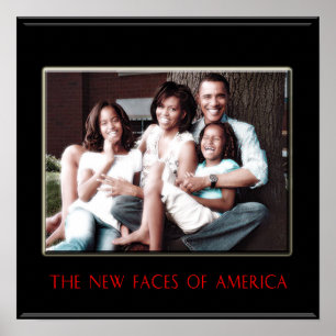 BARACK OBAMA: O PRIMEIRO POSTER NOVO DA FAMÍLIA