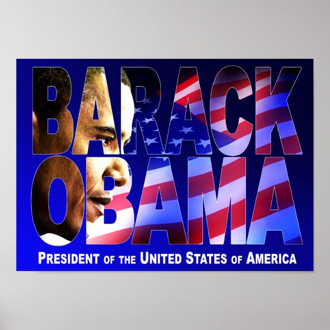 Barack Obama! Poster (Frente)