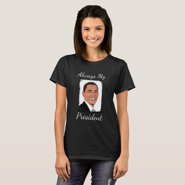 Barack Obama Sempre Minha Camisa Presidente (Frente Completa)