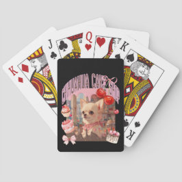 BARALHO チワワのケーキ屋さん、ケーキ、子犬、チェリー、リボン、ガーリー好きのための