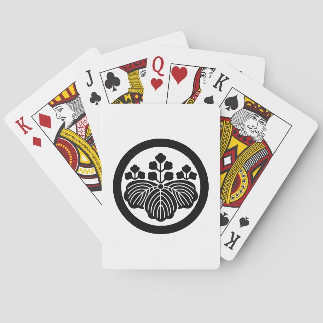 BARALHO 丸に五三桐 (Verso)