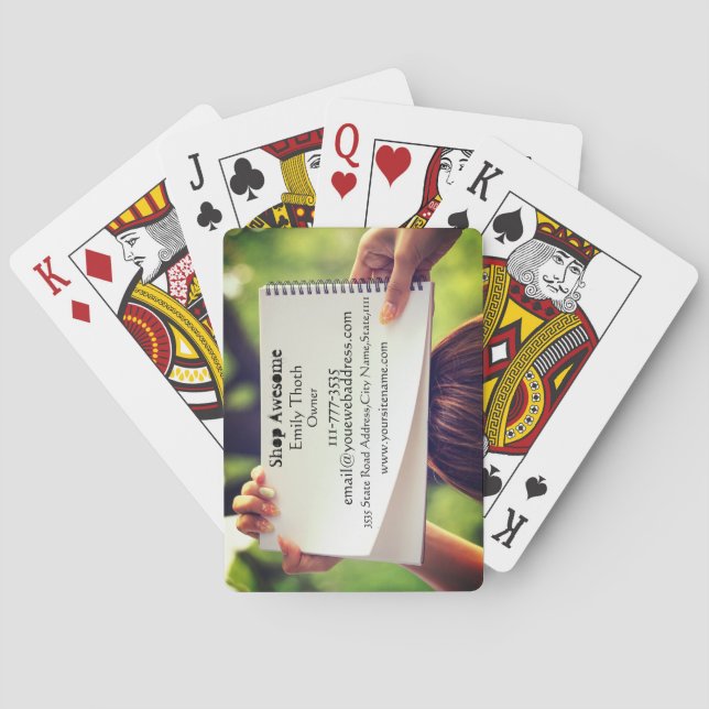 BARALHO 名刺にもなる個性的な (Verso)