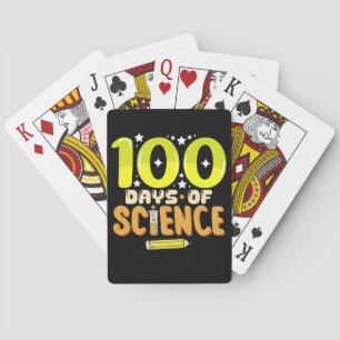 Baralho 100 dias de ciência 100º dia de professor