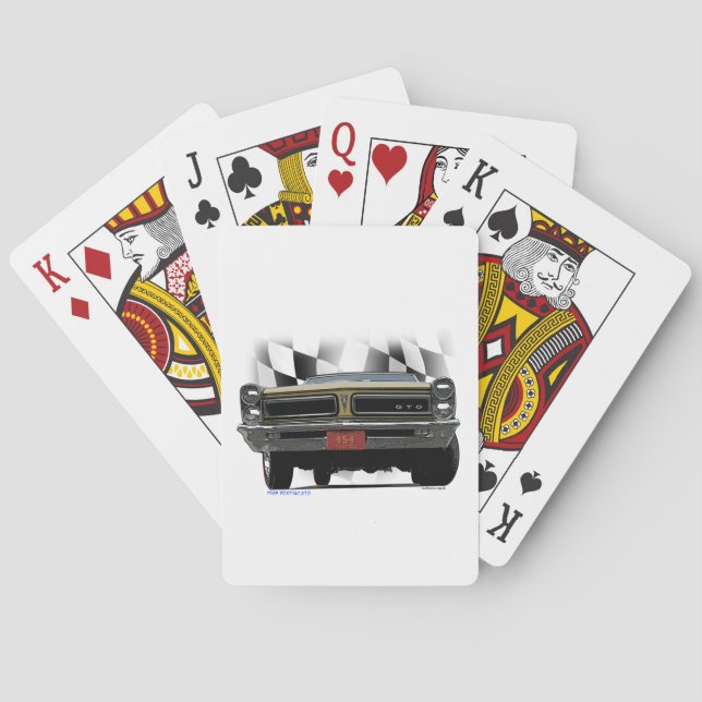Baralho 1965 Pontiac GTO (Verso)
