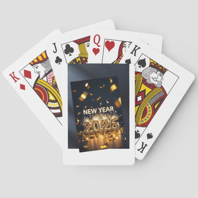Baralho 2026 Playing Cards -  Custom Deck (Verso)