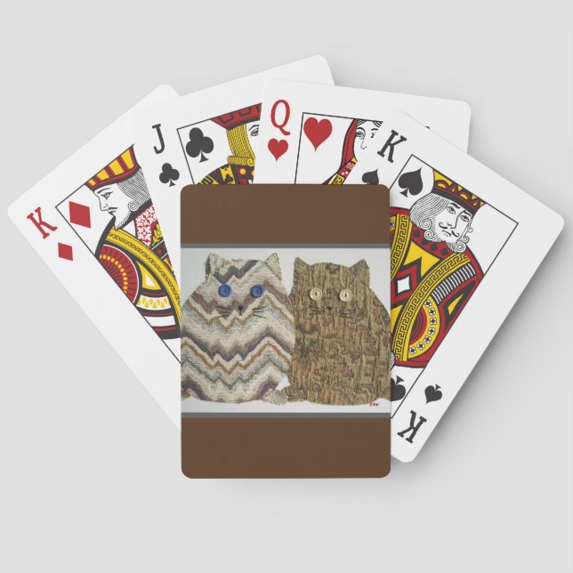 Baralho 2 Gatos Gordos #1 (Verso)