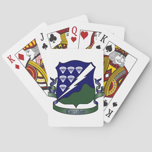 Baralho 506º Regimento de Infantaria de Paraquedas, 1rua d (Verso)