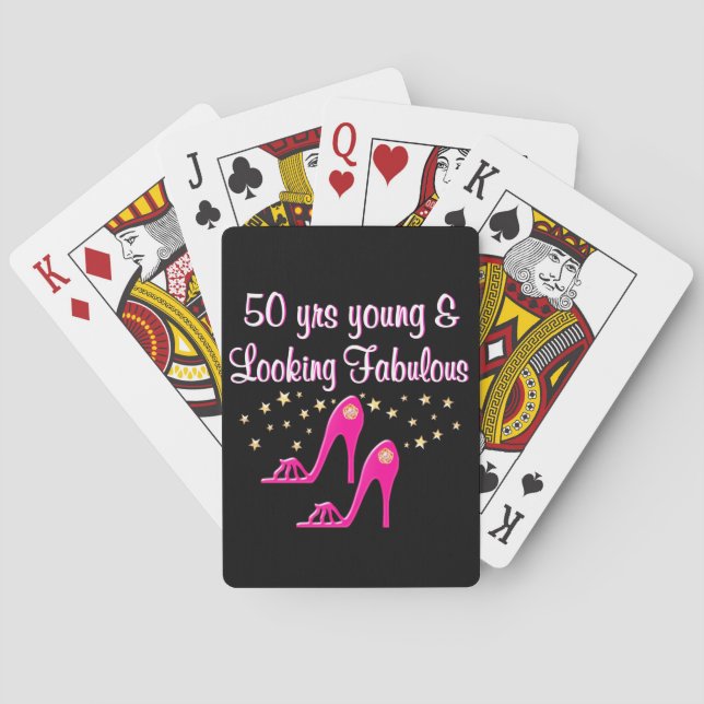 BARALHO 50 E CALÇADO FABULOSA (Verso)
