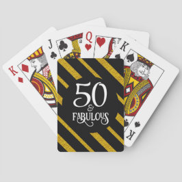 Baralho 50 e Fabuloso Preto e Dourado
