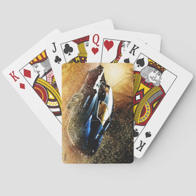 Baralho '66 cartões de jogo de Corveta (Verso)