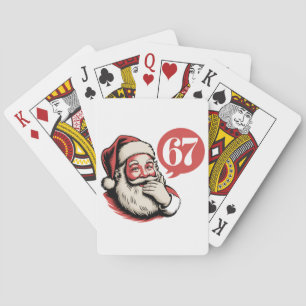 Baralho 6 7 Natal Seis Sete Brainrot Papai Noel