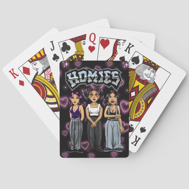 Baralho 90s Nostalgia Lil Homies Playing Cards Chola (Verso)