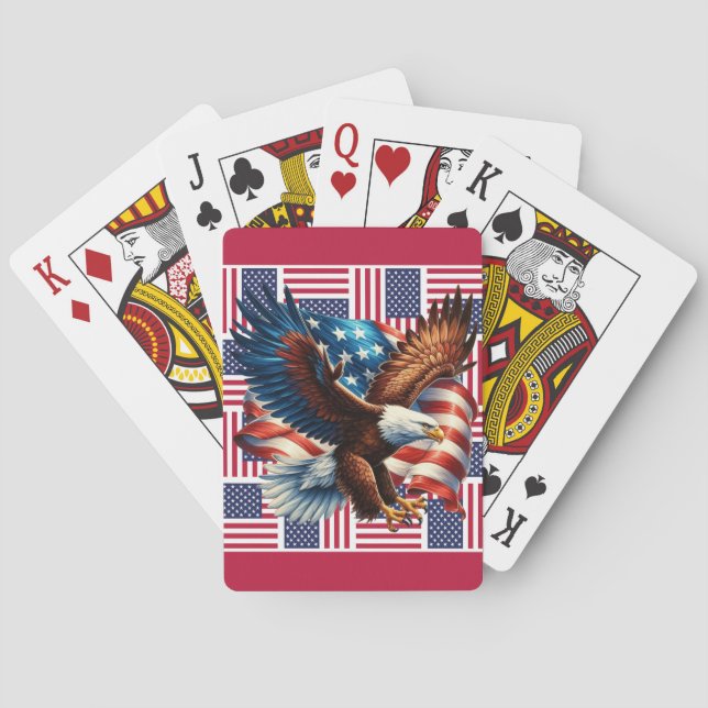 Baralho A Águia Americana (Verso)