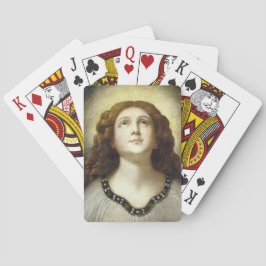 Baralho A Alma Abençoada (Jovem Religiosa Angelic)