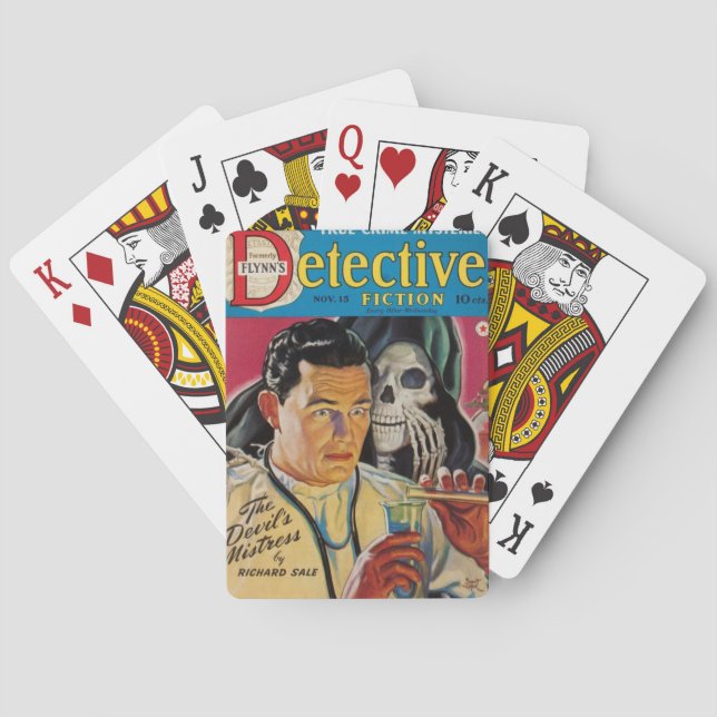 Baralho A amante do diabo jogando cartas (Verso)