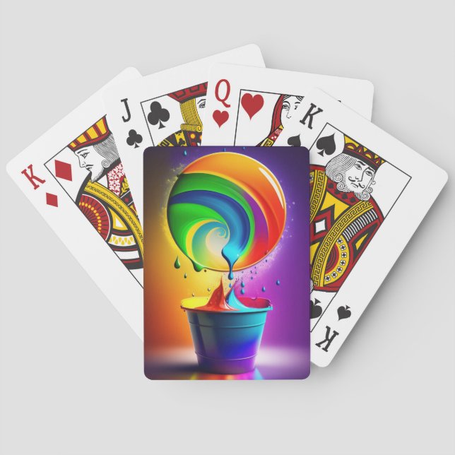 Baralho A Bucket of Color (Verso)